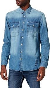 ΠΟΥΚΑΜΙΣΟ JEAN CAMEL ACTIVE C12-409131-6S61-46 ΜΠΛΕ (L) ΠΟΥΚΑΜΙΣΟ JEAN CAMEL ACTIVE C12-409131-6S61-46 ΜΠΛΕ (L)