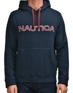 HOODIE NAUTICA LOGO K03770 ������ ���� (L)