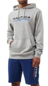 HOODIE NAUTICA COMPETITION N7CR0005 ΓΚΡΙ ΜΕΛΑΝΖΕ