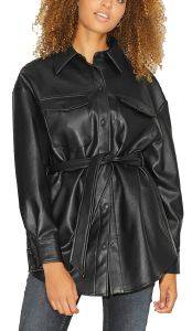 ΤΖΑΚΕΤ JJXX JXLUNA FAUX LEATHER OVERSHIRT 12204642 ΜΑΥΡΟ (S) ΤΖΑΚΕΤ JJXX JXLUNA FAUX LEATHER OVERSHIRT 12204642 ΜΑΥΡΟ (S)