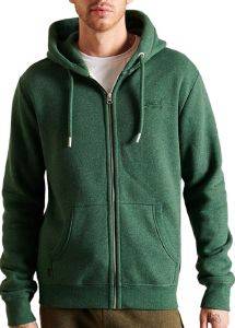 HOODIE ΜΕ ΦΕΡΜΟΥΑΡ SUPERDRY OVIN VINTAGE LOGO M2011449A ΠΡΑΣΙΝΟ ΜΕΛΑΝΖΕ (S) HOODIE ΜΕ ΦΕΡΜΟΥΑΡ SUPERDRY OVIN VINTAGE LOGO M2011449A ΠΡΑΣΙΝΟ ΜΕΛΑΝΖΕ (S)