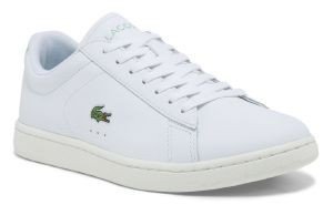 LACOSTE ΠΑΠΟΥΤΣΙ LACOSTE CARNABY EVO 42SFA0016 ΛΕΥΚΟ/ΠΡΑΣΙΝΟ ΑΝΟΙΧΤΟ