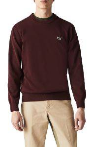 ΠΟΥΛΟΒΕΡ LACOSTE AH1985 SXL ΜΠΟΡΝΤΩ (M) ΠΟΥΛΟΒΕΡ LACOSTE AH1985 SXL ΜΠΟΡΝΤΩ (M)