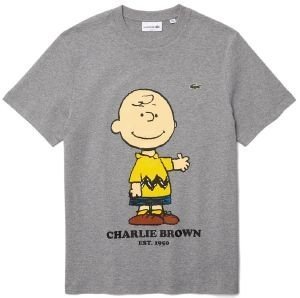 T-SHIRT LACOSTE X PEANUTS TH7741 LGL ΓΚΡΙ ΜΕΛΑΝΖΕ (S) T-SHIRT LACOSTE X PEANUTS TH7741 LGL ΓΚΡΙ ΜΕΛΑΝΖΕ (S)
