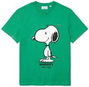T-SHIRT LACOSTE X PEANUTS TH7741 UZM ������� (L)