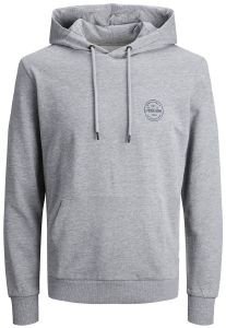 HOODIE JACK & JONES JJESHARK 12205081 ΑΝΟΙΧΤΟ ΓΚΡΙ ΜΕΛΑΝΖΕ (M) HOODIE JACK & JONES JJESHARK 12205081 ΑΝΟΙΧΤΟ ΓΚΡΙ ΜΕΛΑΝΖΕ (M)