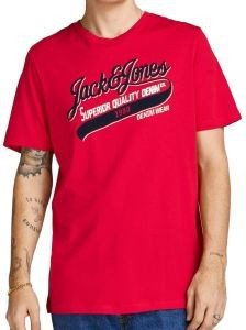T-SHIRT JACK & JONES JJELOGO 12199474 KOKKINO (M)