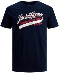 T-SHIRT JACK & JONES JJELOGO 12199474 ΣΚΟΥΡΟ ΜΠΛΕ (S) T-SHIRT JACK & JONES JJELOGO 12199474 ΣΚΟΥΡΟ ΜΠΛΕ (S)
