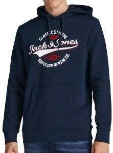HOODIE JACK & JONES JJELOGO 12189736 ������ ���� (XL)
