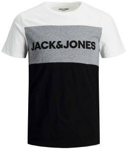 T-SHIRT JACK & JONES JJELOGO BLOCKING 12173968 �����/����� (M)