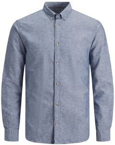 ΠΟΥΚΑΜΙΣΟ JACK & JONES JJESUMMER 12196819 DENIM ΜΠΛΕ (S) ΠΟΥΚΑΜΙΣΟ JACK & JONES JJESUMMER 12196819 DENIM ΜΠΛΕ (S)