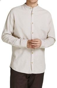 ΠΟΥΚΑΜΙΣΟ JACK & JONES JJESUMMER BAND 12196820 ΜΠΕΖ (XL) ΠΟΥΚΑΜΙΣΟ JACK & JONES JJESUMMER BAND 12196820 ΜΠΕΖ (XL)