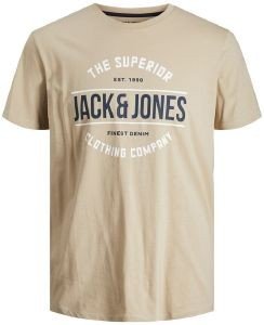 T-SHIRT JACK & JONES JJBRAT 12200530 ΜΠΕΖ (S) T-SHIRT JACK & JONES JJBRAT 12200530 ΜΠΕΖ (S)