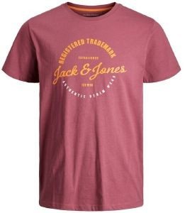 T-SHIRT JACK & JONES JJBRAT 12200530 ΣΚΟΥΡΟ ΡΟΖ (S) T-SHIRT JACK & JONES JJBRAT 12200530 ΣΚΟΥΡΟ ΡΟΖ (S)