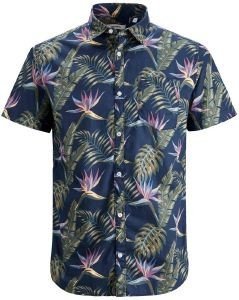 ΠΟΥΚΑΜΙΣΟ JACK & JONES JJPLAIN COASTAL FLORAL 12199832 ΣΚΟΥΡΟ ΜΠΛΕ (S) ΠΟΥΚΑΜΙΣΟ JACK & JONES JJPLAIN COASTAL FLORAL 12199832 ΣΚΟΥΡΟ ΜΠΛΕ (S)