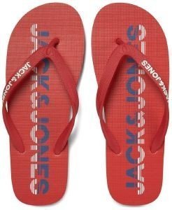 JACK - JONES ΣΑΓΙΟΝΑΡΕΣ JACK - JONES JFWLOGO FLIPFLOP 12203963 ΚΟΚΚΙΝΟ