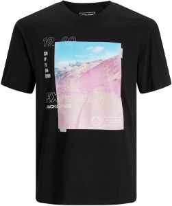 T-SHIRT JACK & JONES JCOSETH 12210916 ΜΑΥΡΟ (XL) T-SHIRT JACK & JONES JCOSETH 12210916 ΜΑΥΡΟ (XL)