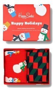  HAPPY SOCKS SNOWMAN XSNO02-4300 GIFT BOX 2 (41-46)