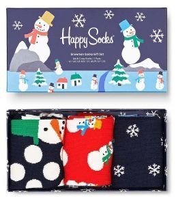   HAPPY SOCKS SNOWMAN XSNO08-6500 GIFT BOX 3 (36-40)