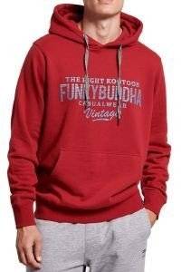 HOODIE FUNKY BUDDHA FBM004-018-06   (L)