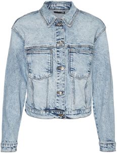 VERO MODA ΤΖΑΚΕΤ DENIM VERO MODA VMBRENDA 10258263 ΑΝΟΙΧΤΟ ΜΠΛΕ