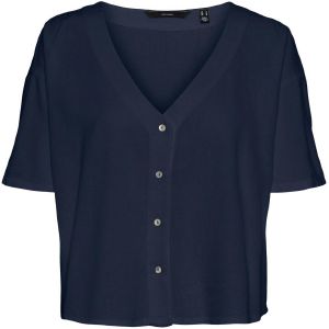 ΠΟΥΚΑΜΙΣΟ VERO MODA VMJESMILO 2/4 10260303 ΣΚΟΥΡΟ ΜΠΛΕ (XS) ΠΟΥΚΑΜΙΣΟ VERO MODA VMJESMILO 2/4 10260303 ΣΚΟΥΡΟ ΜΠΛΕ (XS)