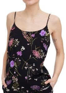 TOP VERO MODA VMEASY 10245152 FLORAL ΜΑΥΡΟ φωτογραφία