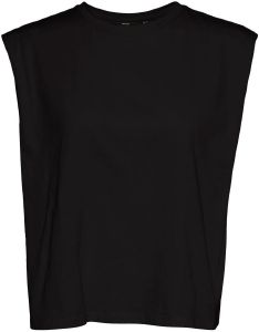 VERO MODA TOP VERO MODA VMPANNA 10265413 ΜΑΥΡΟ