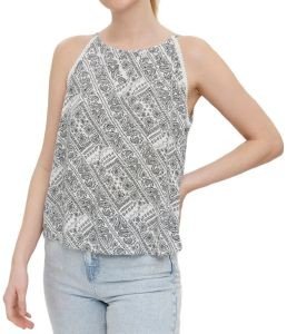 TOP VERO MODA VMPEACE HALTER 10266045 AOP PAOLA 