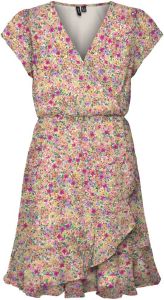 ΦΟΡΕΜΑ VERO MODA VMKAYA 10267354 FLORAL ΡΟΖ (XS)
