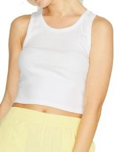 CROP TOP JJXX JXFALLON RIB 12200401 ΛΕΥΚΟ (XS) CROP TOP JJXX JXFALLON RIB 12200401 ΛΕΥΚΟ (XS)