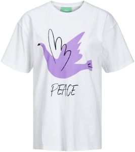 T-SHIRT JJXX JXELLA PRINT PEACE 12212362 
