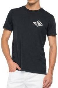 T-SHIRT REPLAY BIKE PRINT M6025 .000.22658LM 099 ����� (XL)