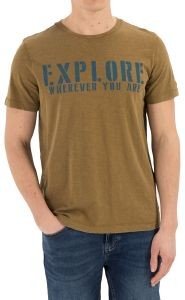 T-SHIRT CAMEL ACTIVE PRINT C21-409745-7T27-36 ΚΑΦΕ (XL) T-SHIRT CAMEL ACTIVE PRINT C21-409745-7T27-36 ΚΑΦΕ (XL)