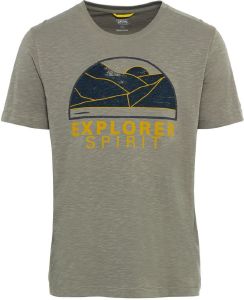 T-SHIRT CAMEL ACTIVE PRINT C21-409745-7T36-31 ΧΑΚΙ (M) T-SHIRT CAMEL ACTIVE PRINT C21-409745-7T36-31 ΧΑΚΙ (M)