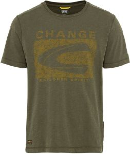 T-SHIRT CAMEL ACTIVE PRINT C21-409745-7T37-93 ΛΑΔΙ (M) T-SHIRT CAMEL ACTIVE PRINT C21-409745-7T37-93 ΛΑΔΙ (M)