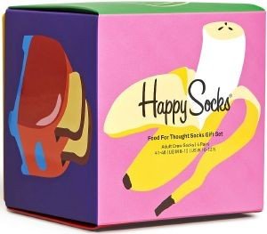   HAPPY SOCKS FOOD FOR THOUGHT XFFT09-0200 GIFT BOX 4 (36-40)