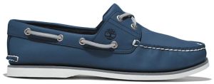 TIMBERLAND ΠΑΠΟΥΤΣΙ ΙΣΤΙΟΠΛΟΪΚΟ TIMBERLAND CLASSIC BOAT 2 EYE TB0A2GAZ ΣΚΟΥΡΟ ΜΠΛΕ