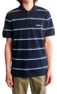 T-SHIRT POLO TIMBERLAND YD STRIPE TB0A26PX ������ ���� (XXL)