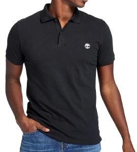 T-SHIRT POLO TIMBERLAND STRETCH TB0A2DJE ΜΑΥΡΟ (M) T-SHIRT POLO TIMBERLAND STRETCH TB0A2DJE ΜΑΥΡΟ (M)