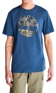 T-SHIRT TIMBERLAND TREE CAMO TB0A2MVZ ΣΚΟΥΡΟ ΜΠΛΕ (M) T-SHIRT TIMBERLAND TREE CAMO TB0A2MVZ ΣΚΟΥΡΟ ΜΠΛΕ (M)