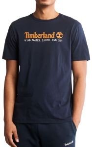 TIMBERLAND T-SHIRT TIMBERLAND WWES FRONT TB0A27J8 ΣΚΟΥΡΟ ΜΠΛΕ