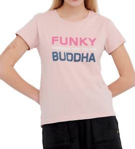 T-SHIRT FUNKY BUDDHA FBL005-125-04 ΑΝΟΙΧΤΟ ΡΟΖ (XS) T-SHIRT FUNKY BUDDHA FBL005-125-04 ΑΝΟΙΧΤΟ ΡΟΖ (XS)