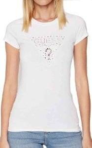 T-SHIRT GUESS EYELET FLORAL LOGO R3 W2GI31KA0Q1 ����� (M)