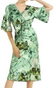 ΦΟΡΕΜΑ GUESS ARIEL W2GK23WD8G2 FLORAL ΠΡΑΣΙΝΟ