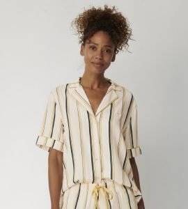 TOP TRIUMPH BOYFRIEND WOVEN ���� (42)