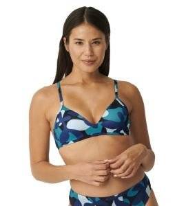 BIKINI TOP SLOGGI SHORE FLOWER HORN P ������ ���� (M)