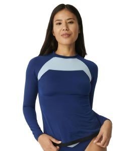   SLOGGI SHORE BLUE ACARA RASHGUARD   (S)