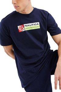 T-SHIRT NAUTICA N7F00575 459 ������ ���� (M)