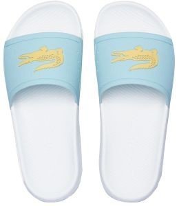 ΣΑΓΙΟΝΑΡΕΣ LACOSTE CROCO SLIDE 43CFA0041 9A4 ΤΥΡΚΟΥΑΖ (38) ΣΑΓΙΟΝΑΡΕΣ LACOSTE CROCO SLIDE 43CFA0041 9A4 ΤΥΡΚΟΥΑΖ (38)